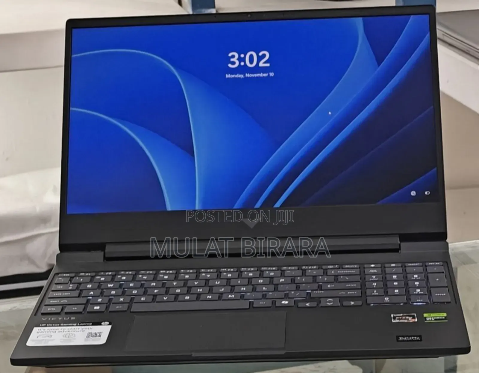 New Laptop HP Victus 15 16GB AMD Ryzen 7 SSD 512GB