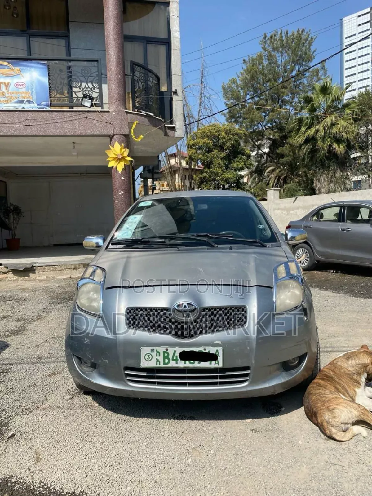 Toyota Yaris 2007 Gray