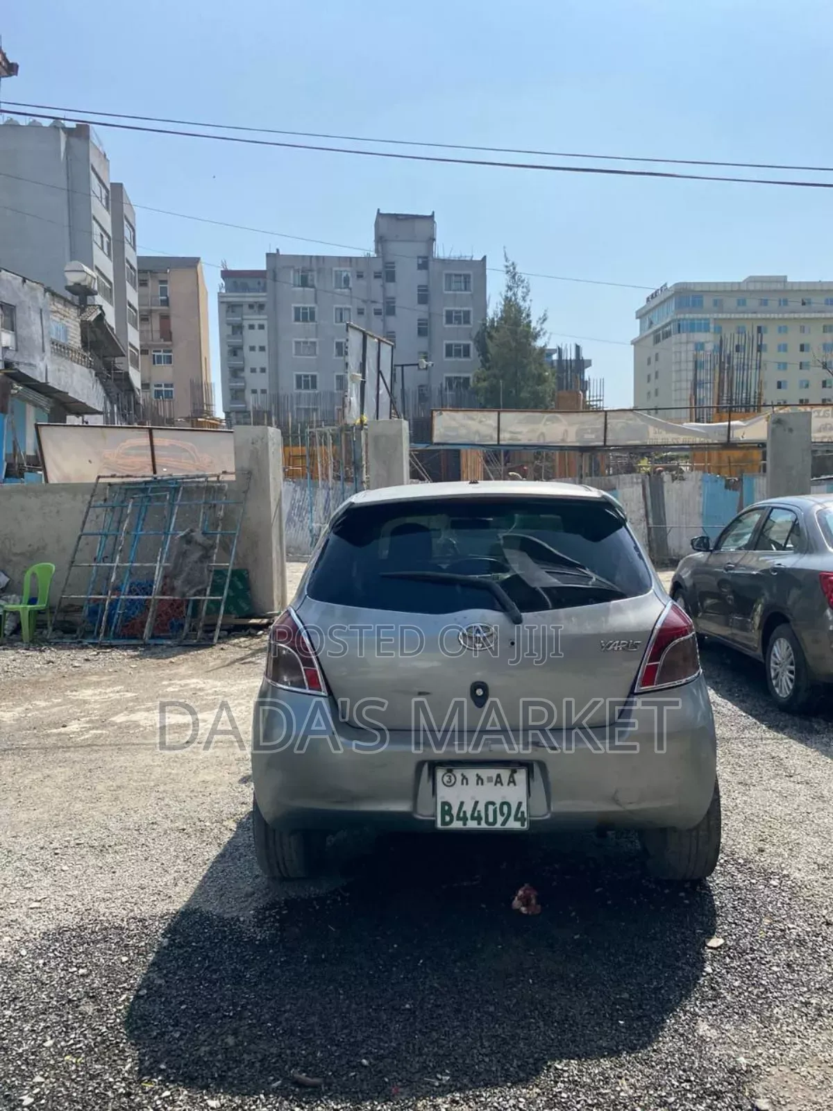 Toyota Yaris 2007 Gray