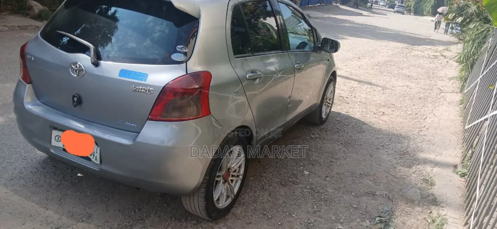 Toyota Yaris 2007 Gray
