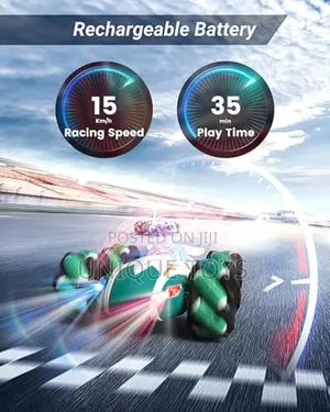 Latest Rc Gesture Sensing Stunt Car – 360° Rotating 4wd Fun