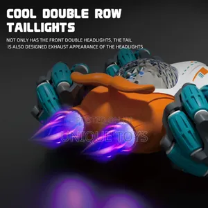 Latest Rc Gesture Sensing Stunt Car – 360° Rotating 4wd Fun