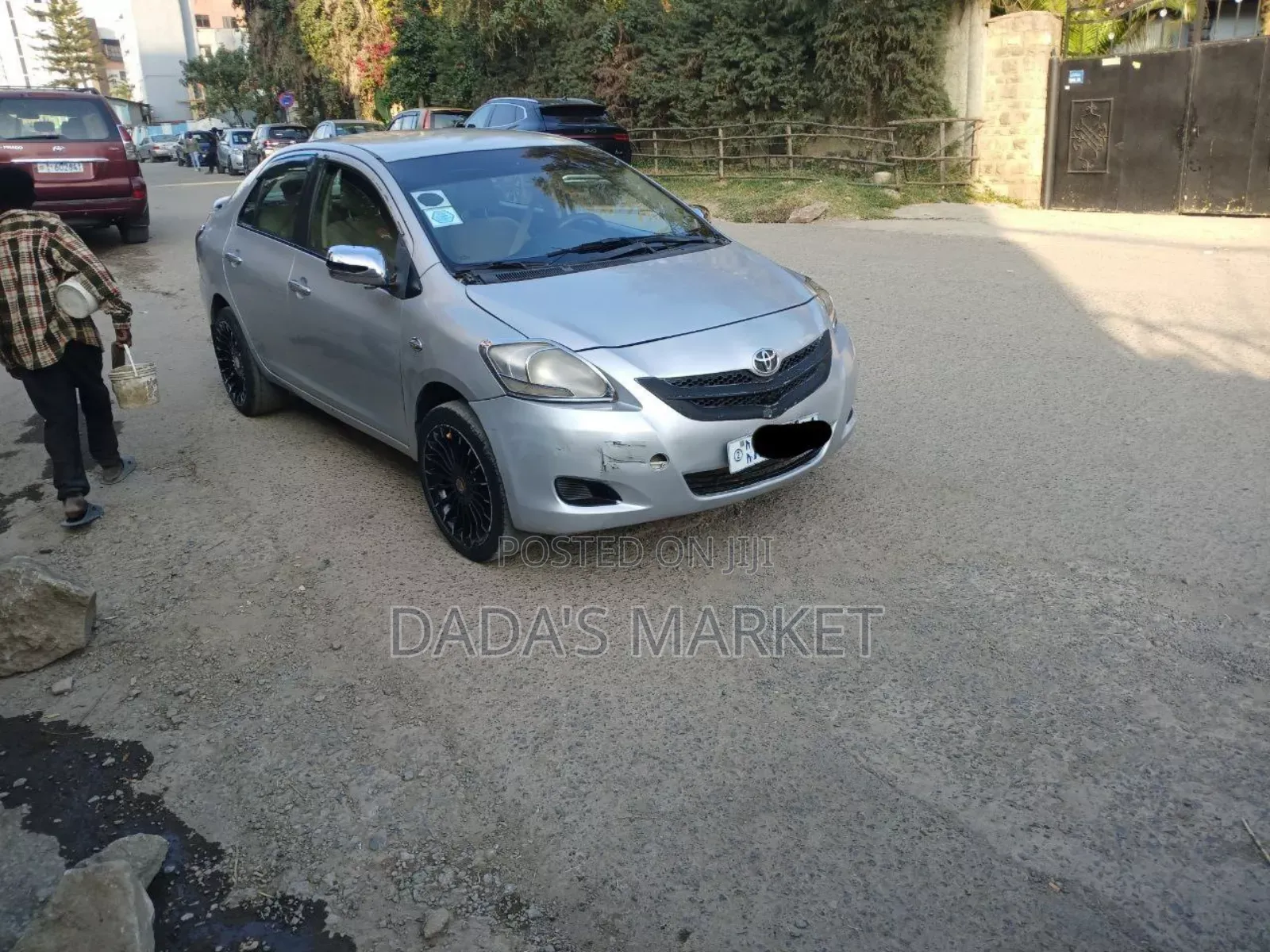 Toyota Belta 2007 Silver