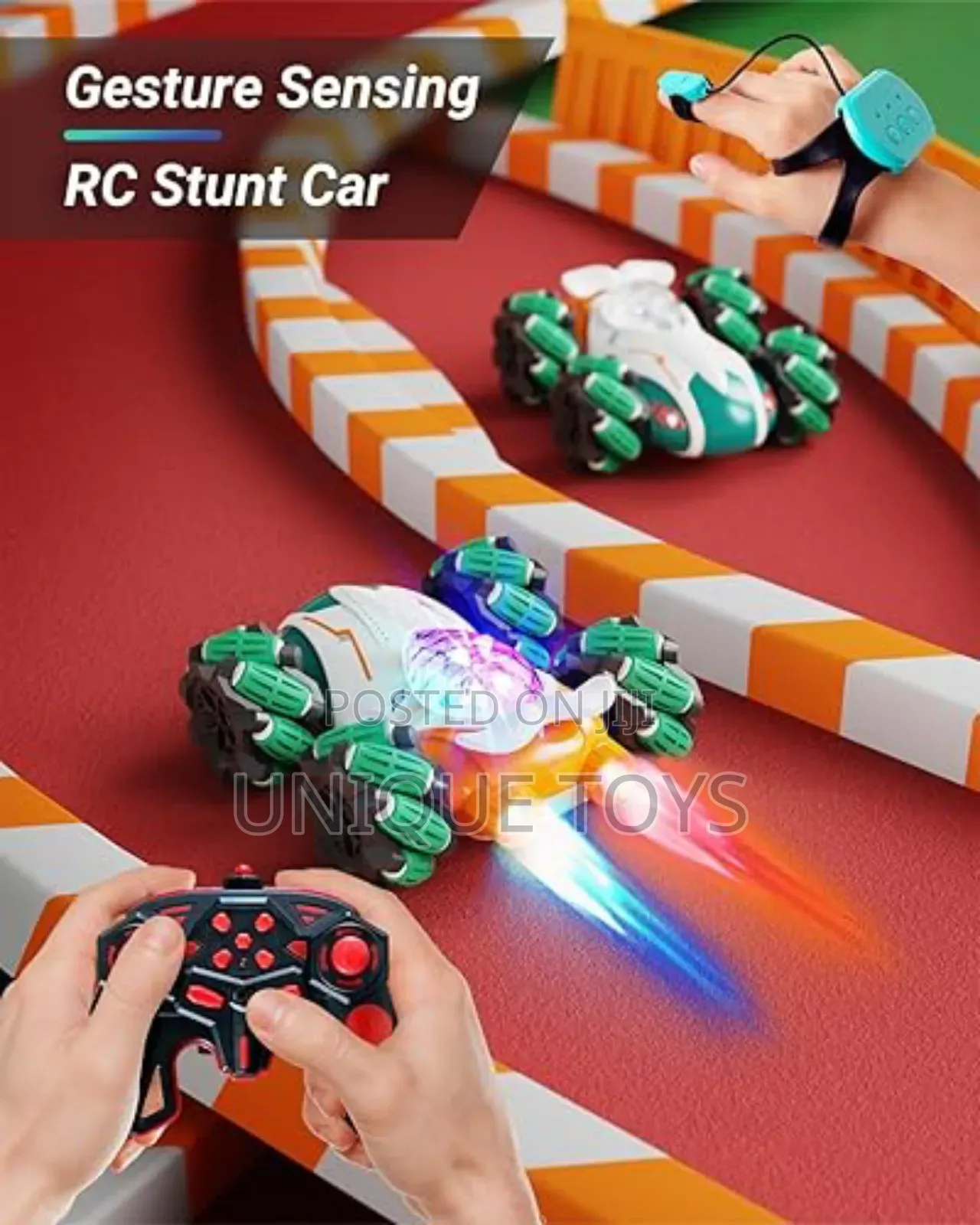 Latest Rc Gesture Sensing Stunt Car – 360° Rotating 4wd Fun