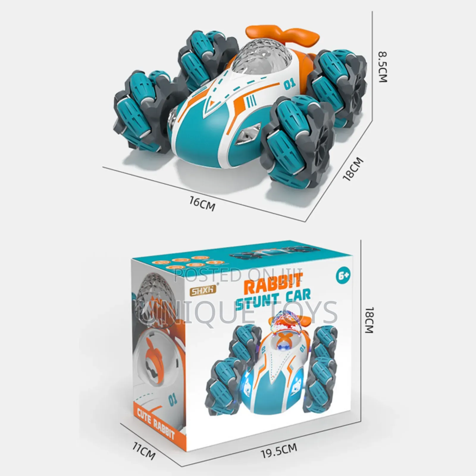 Latest Rc Gesture Sensing Stunt Car – 360° Rotating 4wd Fun