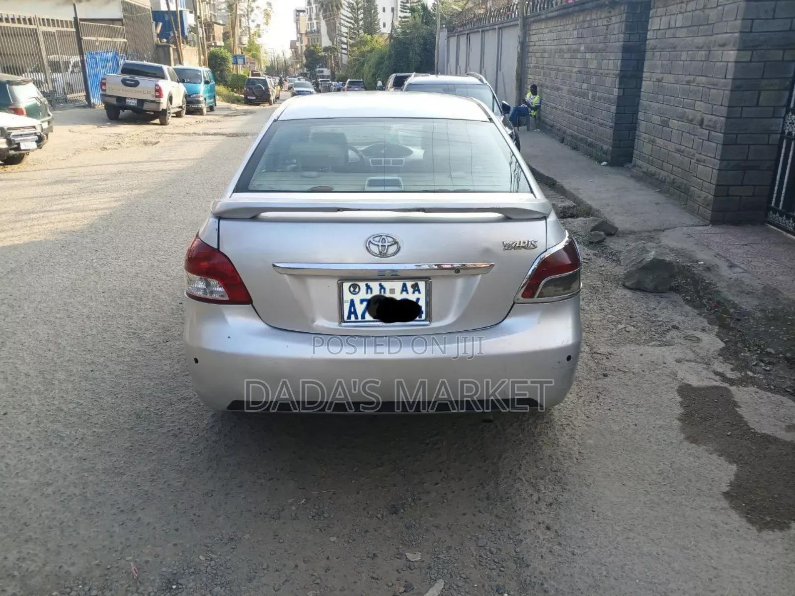 Toyota Belta 2007 Silver