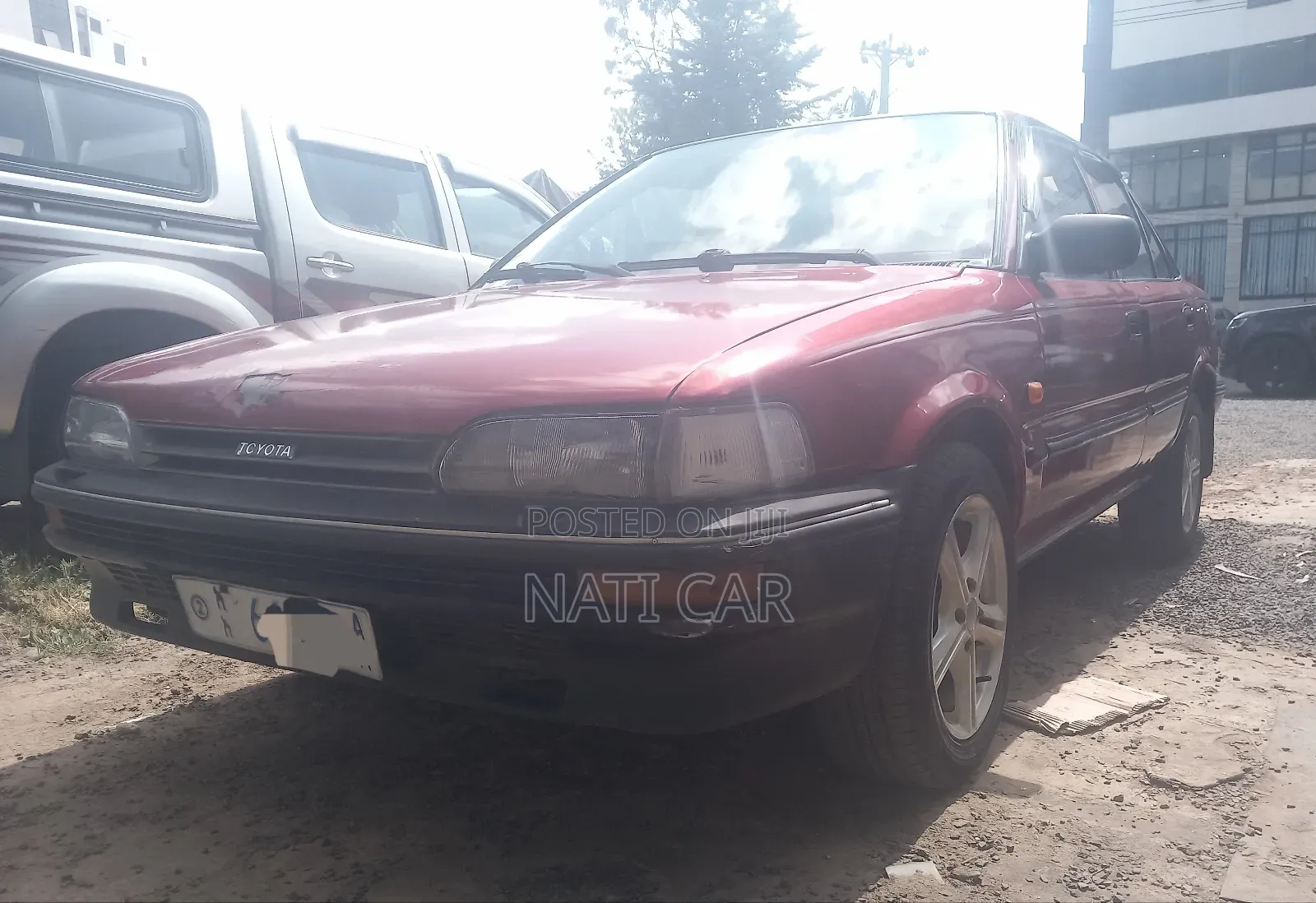 Toyota Corolla Sedan 1990 Red