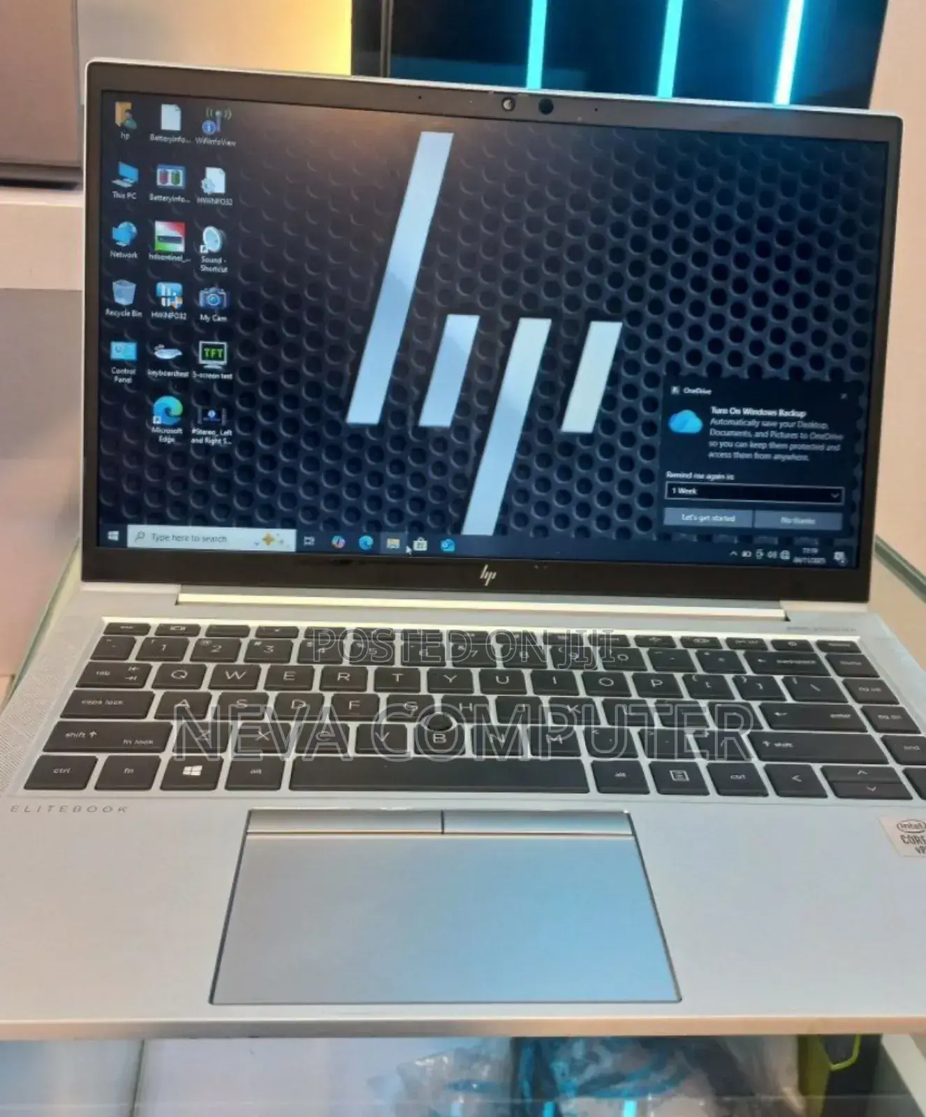 New Laptop HP EliteBook 840 G7 16GB Intel Core I5 SSD 512GB