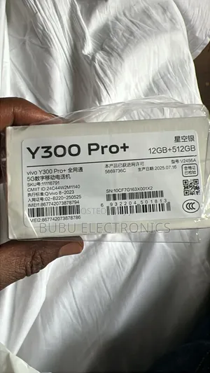 New Vivo Y300 256 GB Silver