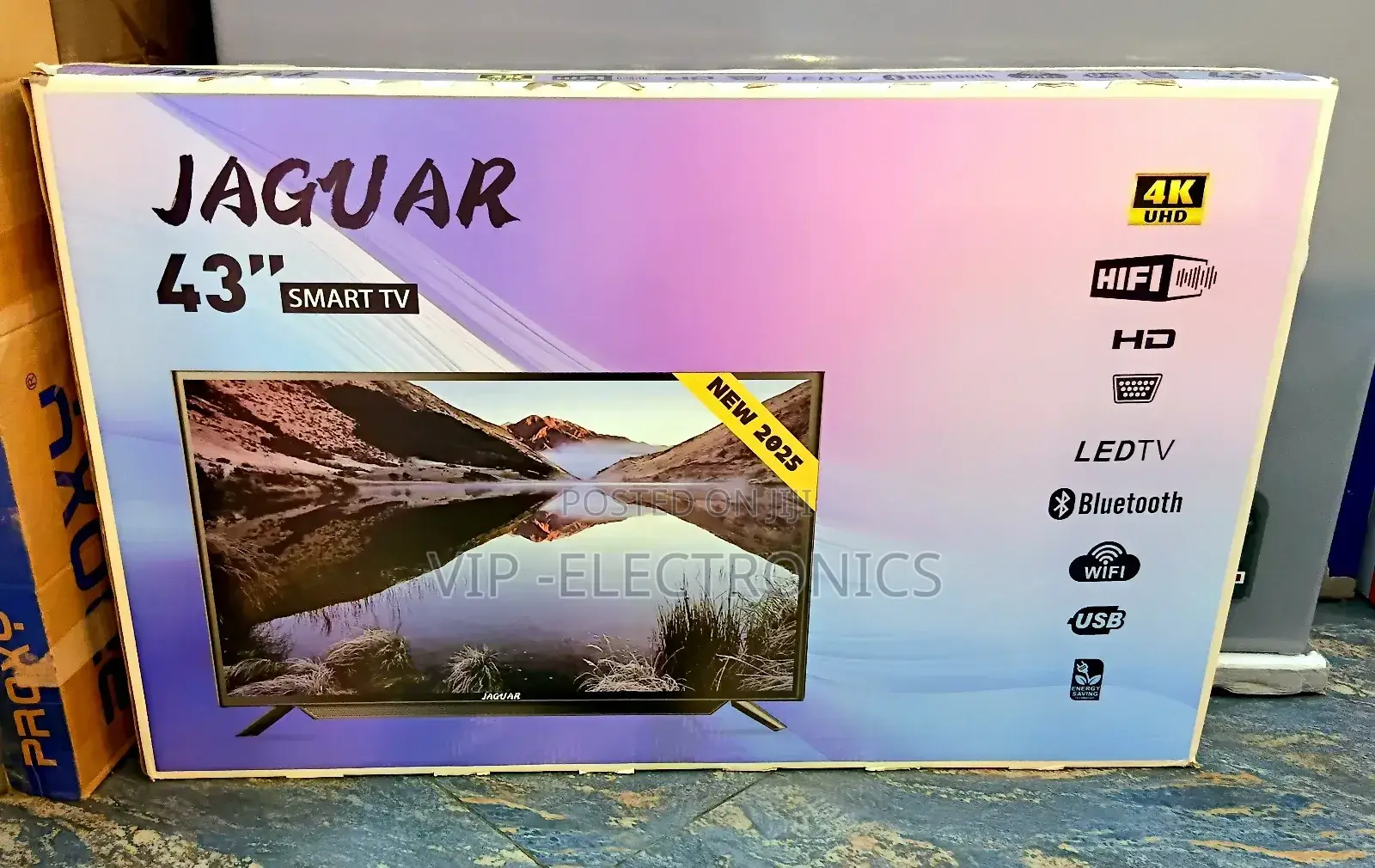 Jaguar 43 Inch Tv Smart Android 14.0 New 2025 Tv Original