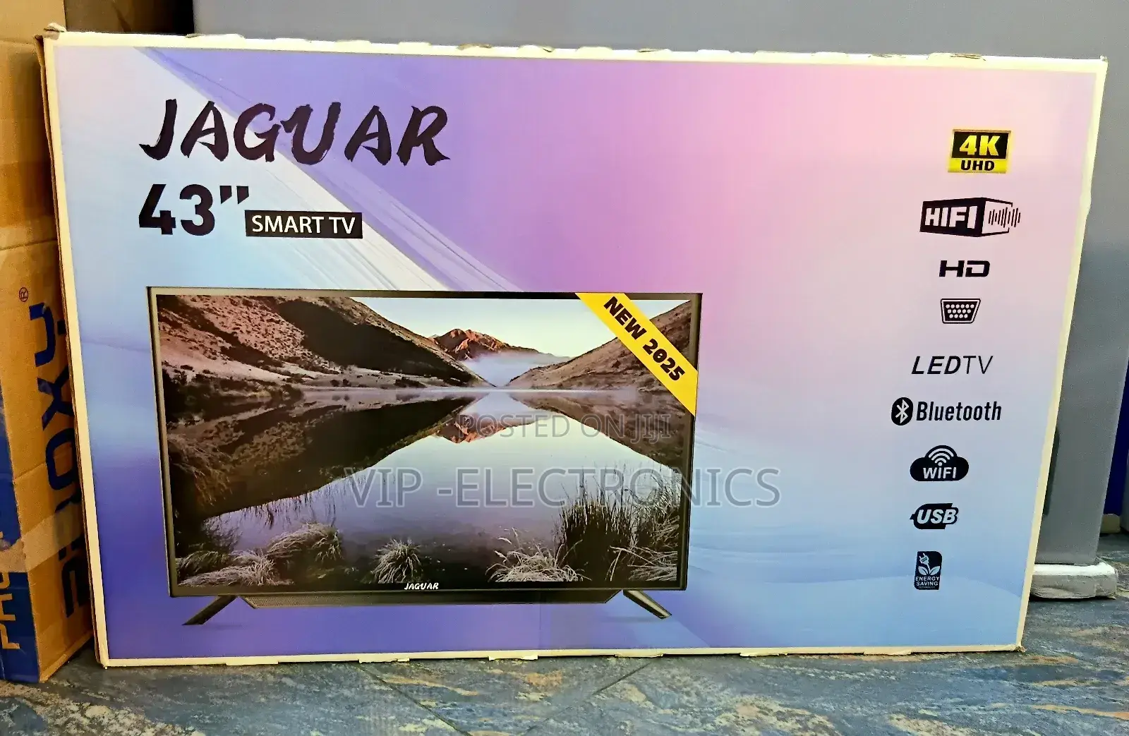 Jaguar 43 Inch Tv Smart Android 14.0 New 2025 Tv Original