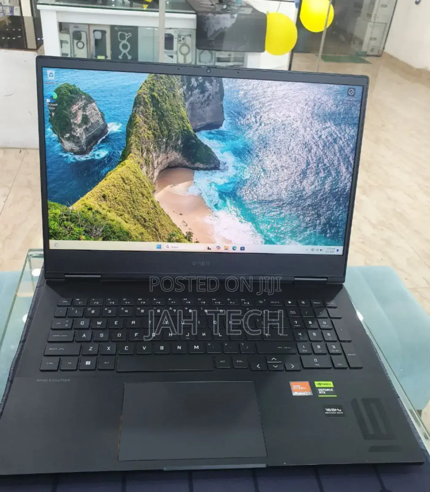 New Laptop HP Omen 16 16GB AMD Ryzen 7 SSD 1T