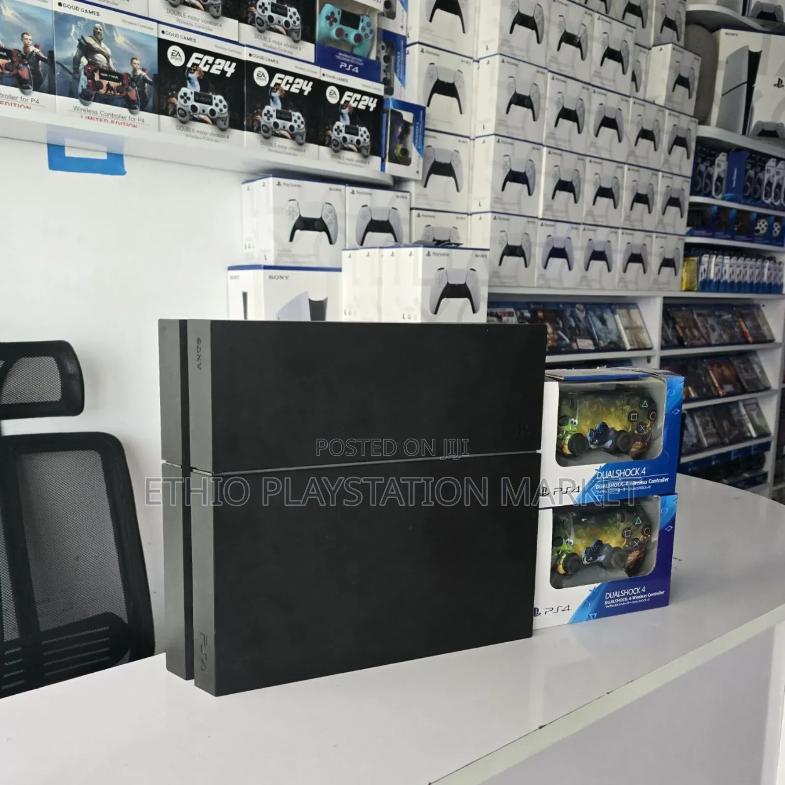 Playstation 4 Fat በብዛት ለምትወስዱ ታላቅ ቅናሽ አለን ስንል በደስታ ነው።