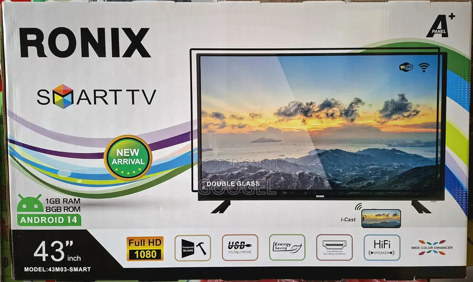 Ronix 43"Smart,Tv