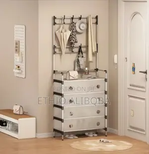 Photo - Storage Unit Shoe And Hat Rack