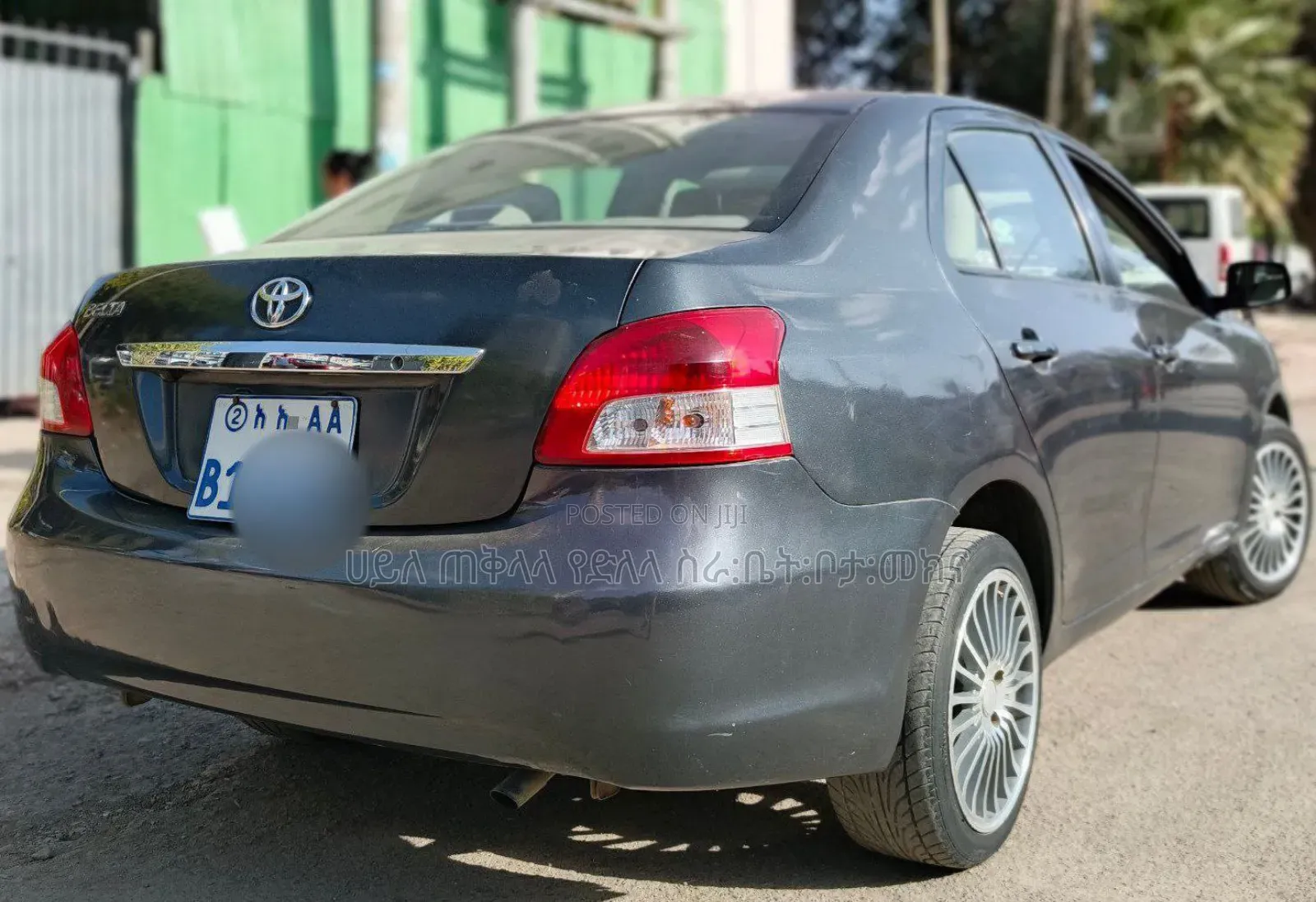 Toyota Belta 2010 Matt Black