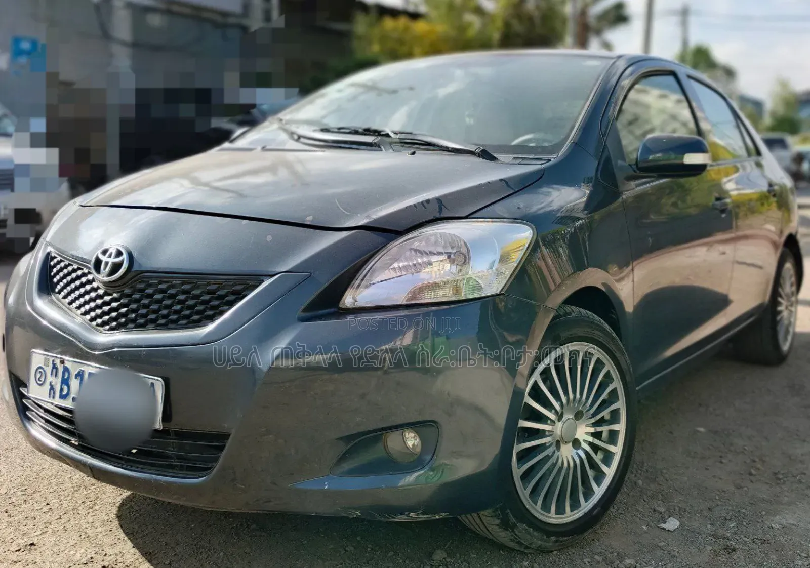 Toyota Belta 2010 Matt Black