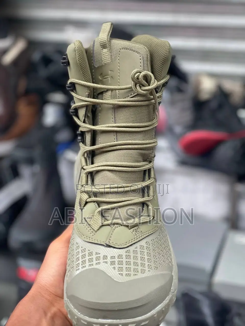 Under Armour Boots Military Green