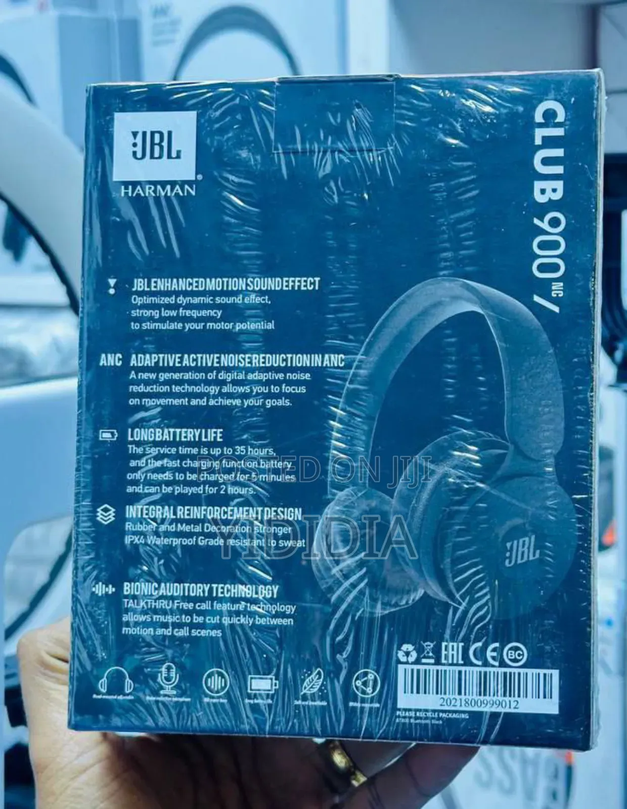 ‎Jbl Club 900nc Wireless Headphones