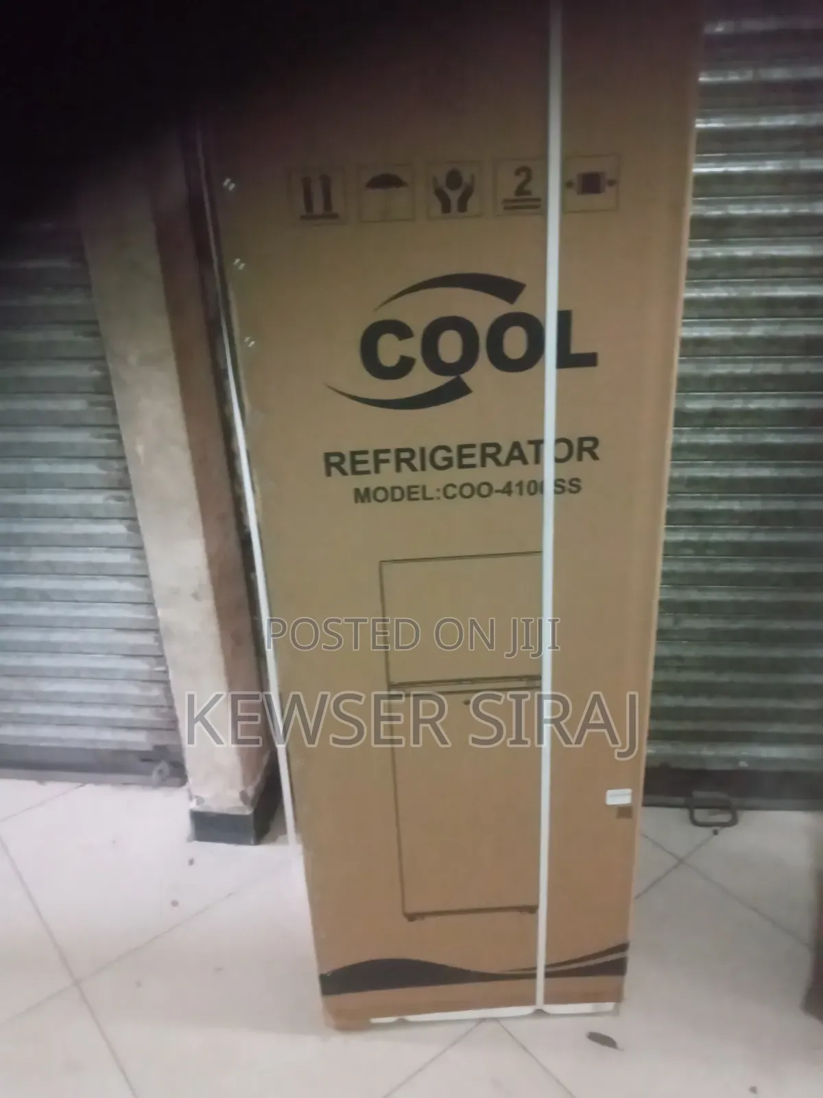 Cool 410l Model Refrigerator Fun System ያለው