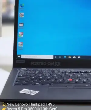 New Laptop Lenovo ThinkPad T495s 16GB Intel Core I5 HDD 512GB