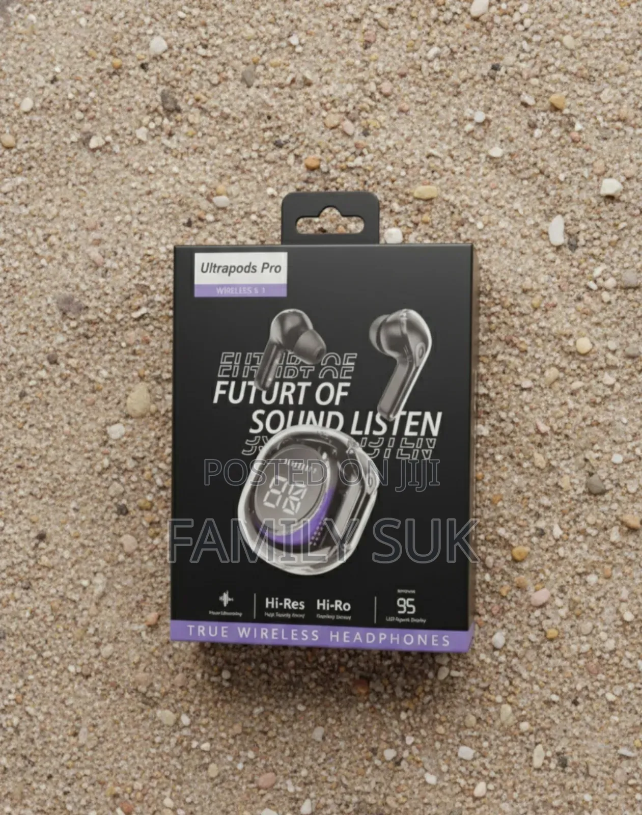 Ultrapod Pro Earbud: Touch Control Simplicity.