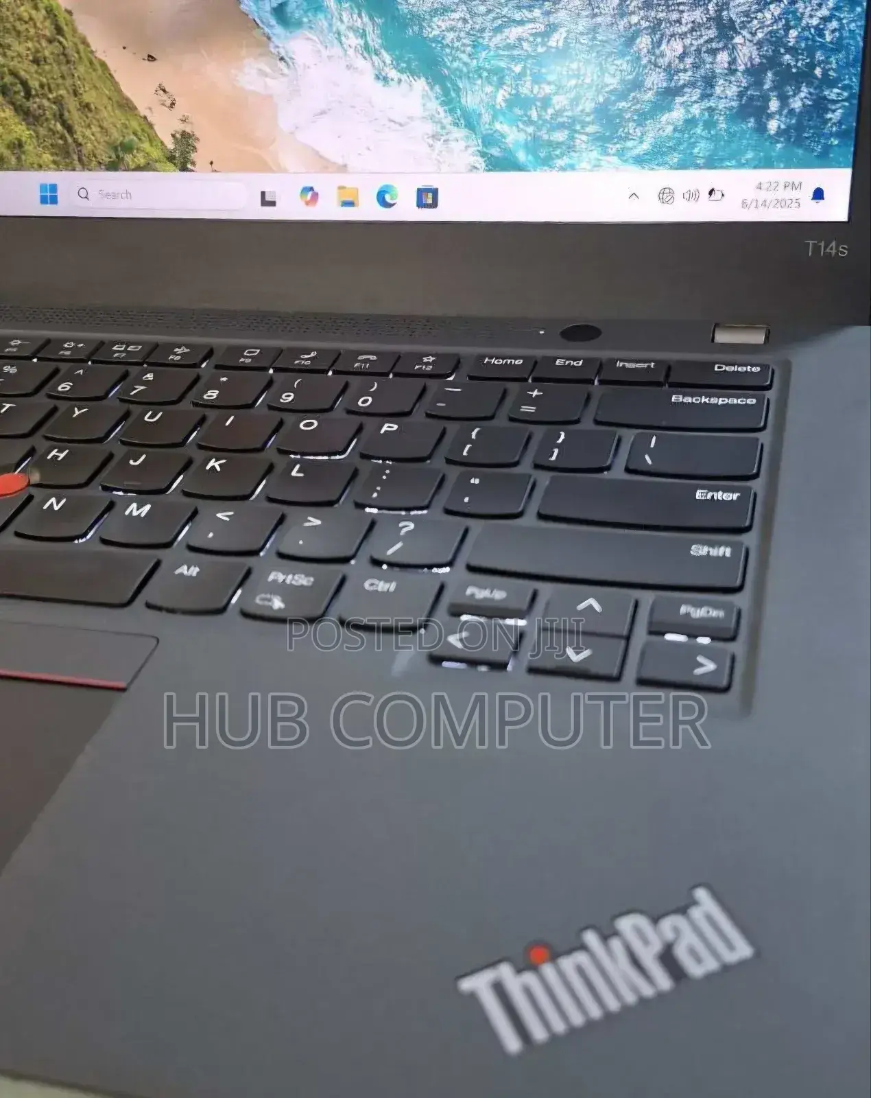 New Laptop Lenovo ThinkPad T14s G4 16GB Intel Core I5 SSD 256GB