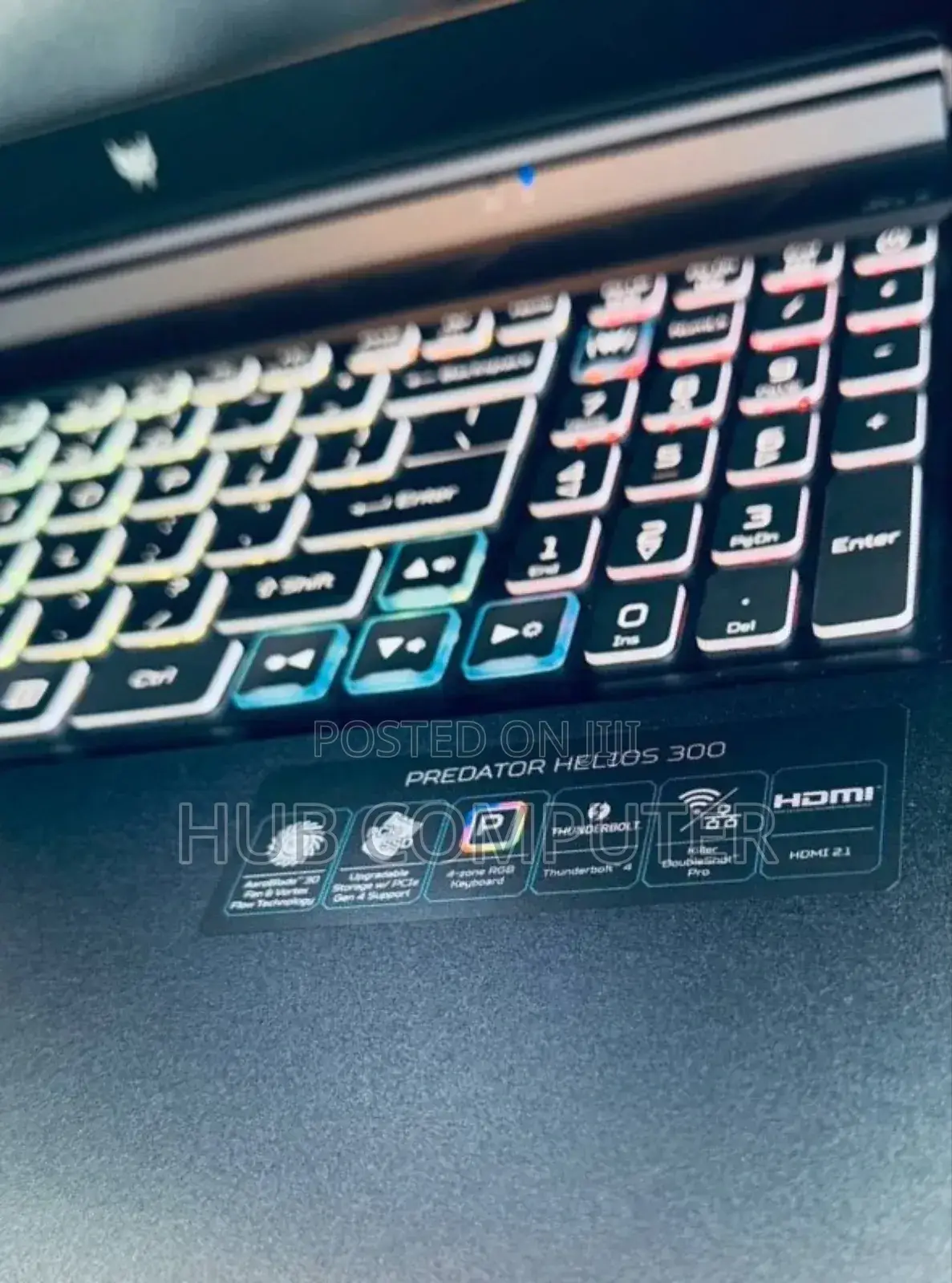 New Laptop Acer Predator Helios 300 16GB Intel Core I9 SSD 1T