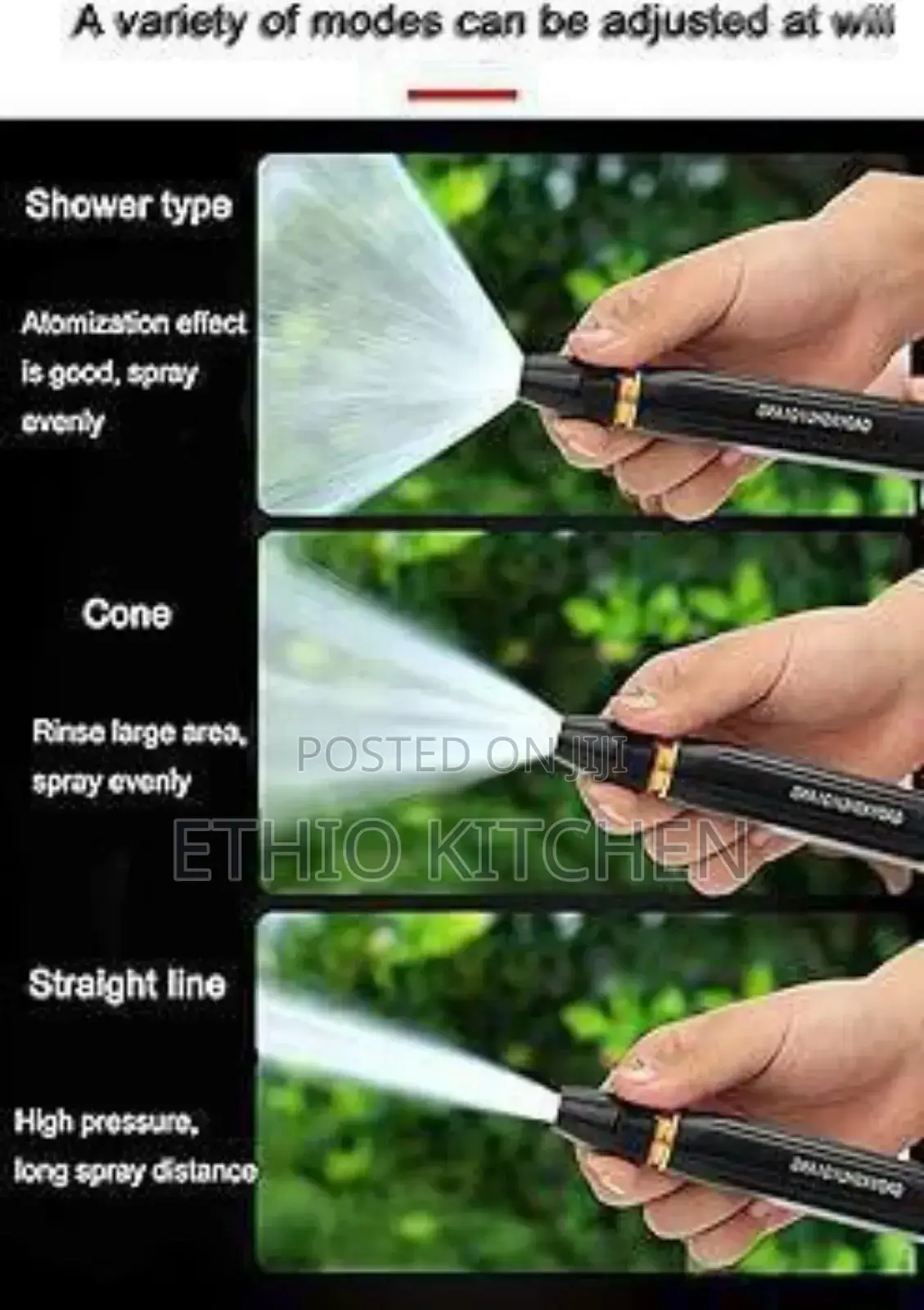 Hhigh Pressure Water Gun Hose Nozzle