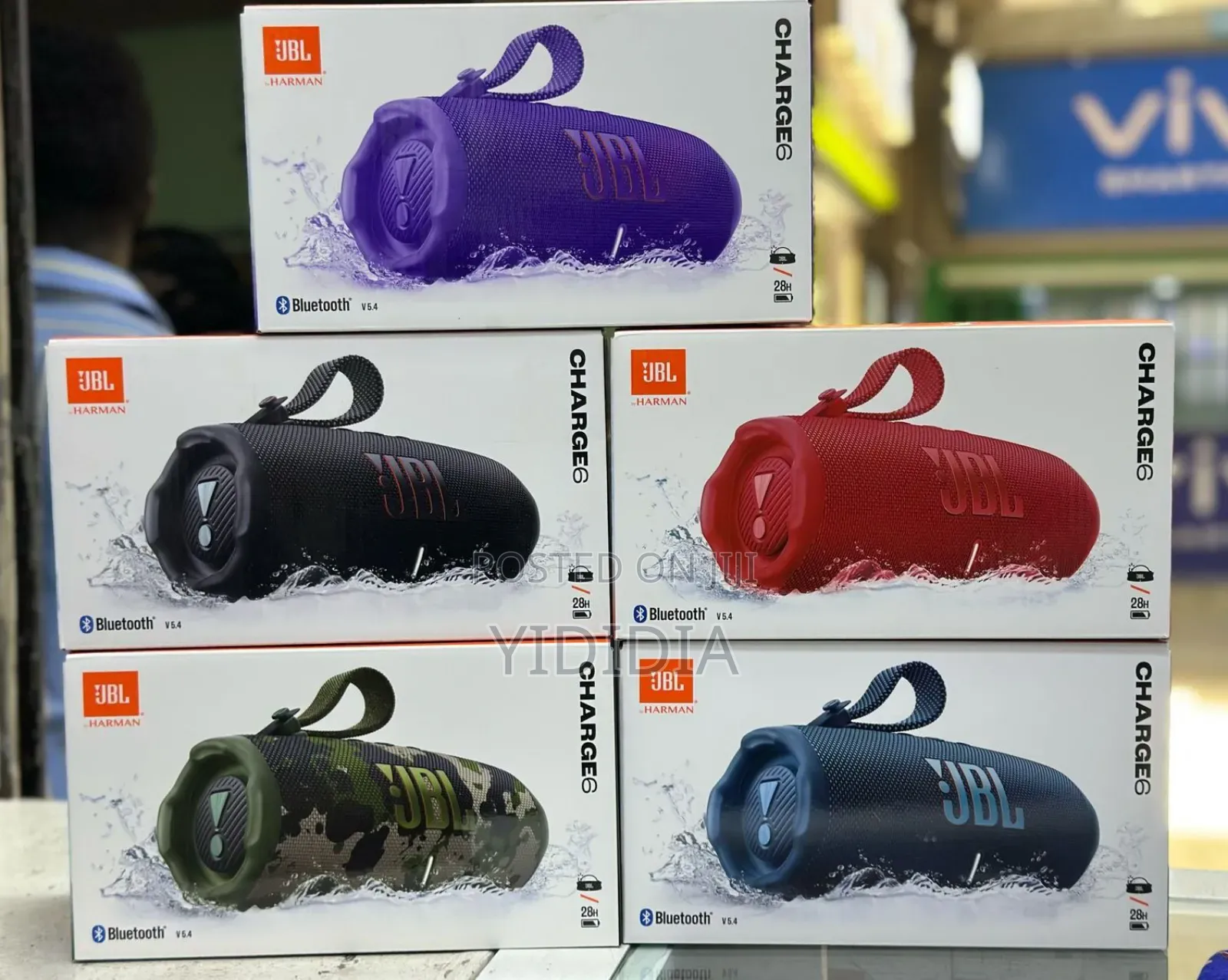 JBL Charge 6 Portable Bluetooth Speaker