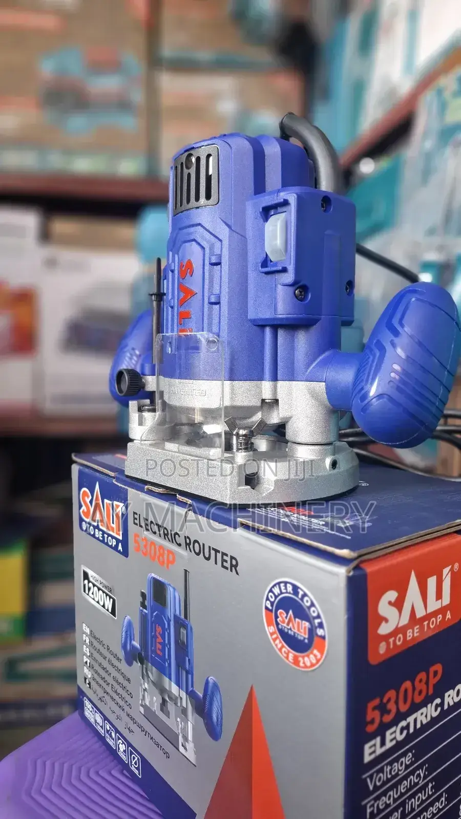 Sali Router 1200watt ሮተር ቅርፅ ማዉጫ