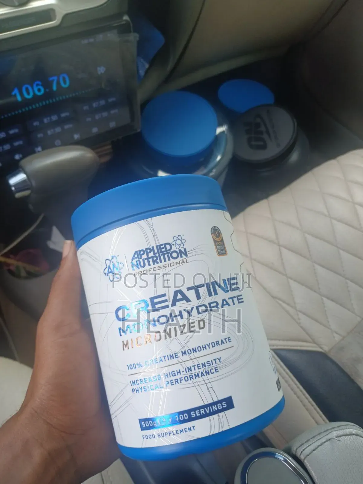 Micronized Creatinee Monohydrate 500mg by Applied Nutrition