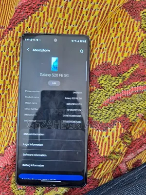 Samsung Galaxy S20 FE 128 GB Black