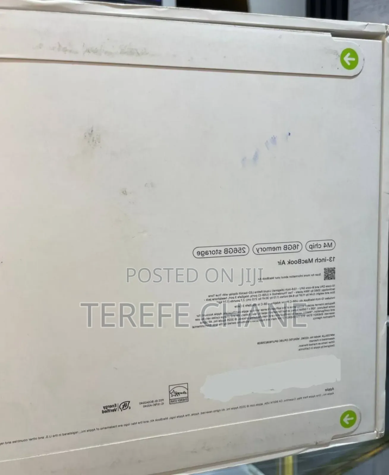 New Apple MacBook Air 2025 M4 13-Inch 16GB Intel Core I7 SSD 256GB