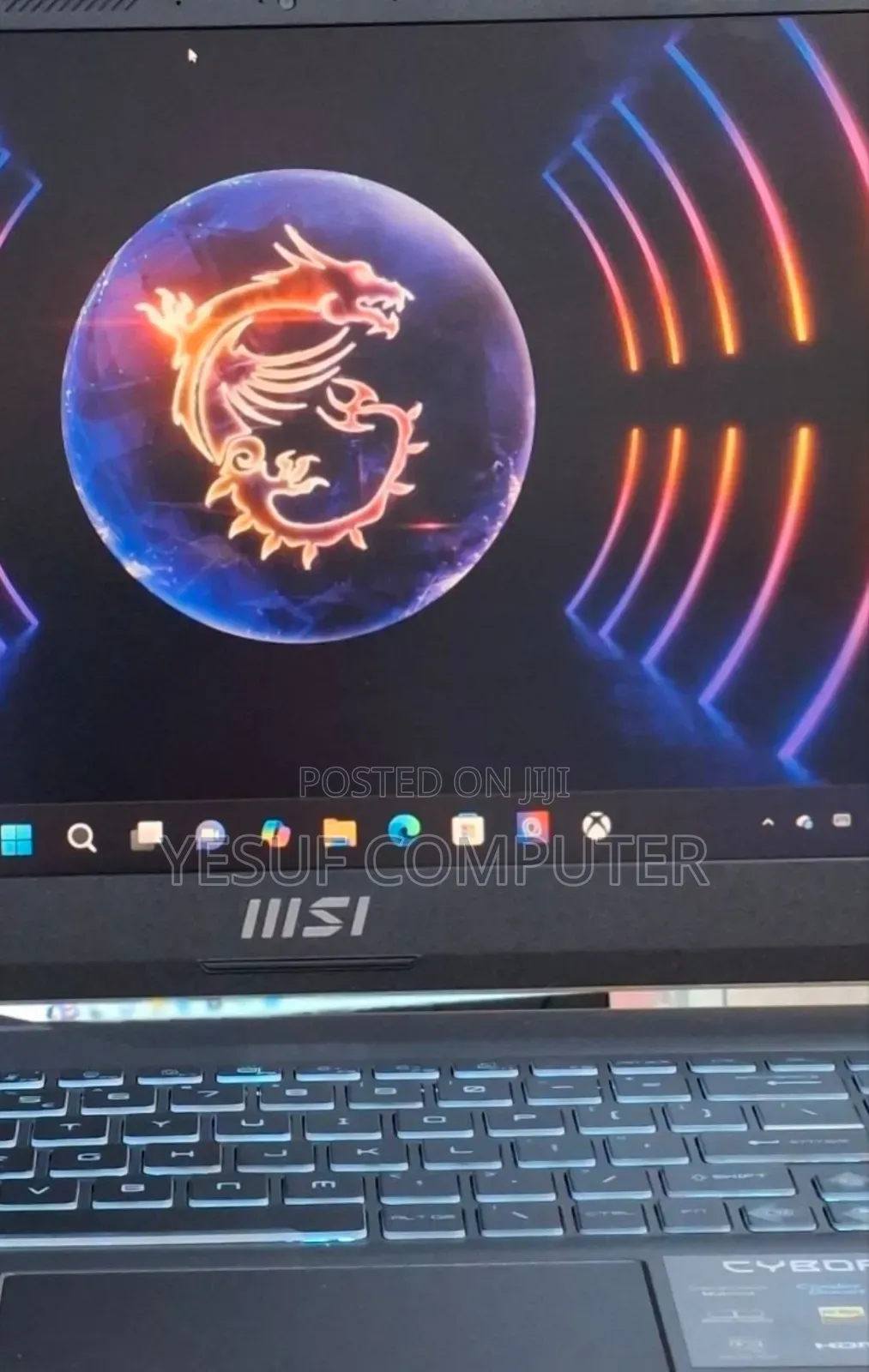 New Laptop MSI Cyborg 15 16GB Intel Core I7 SSD 512GB