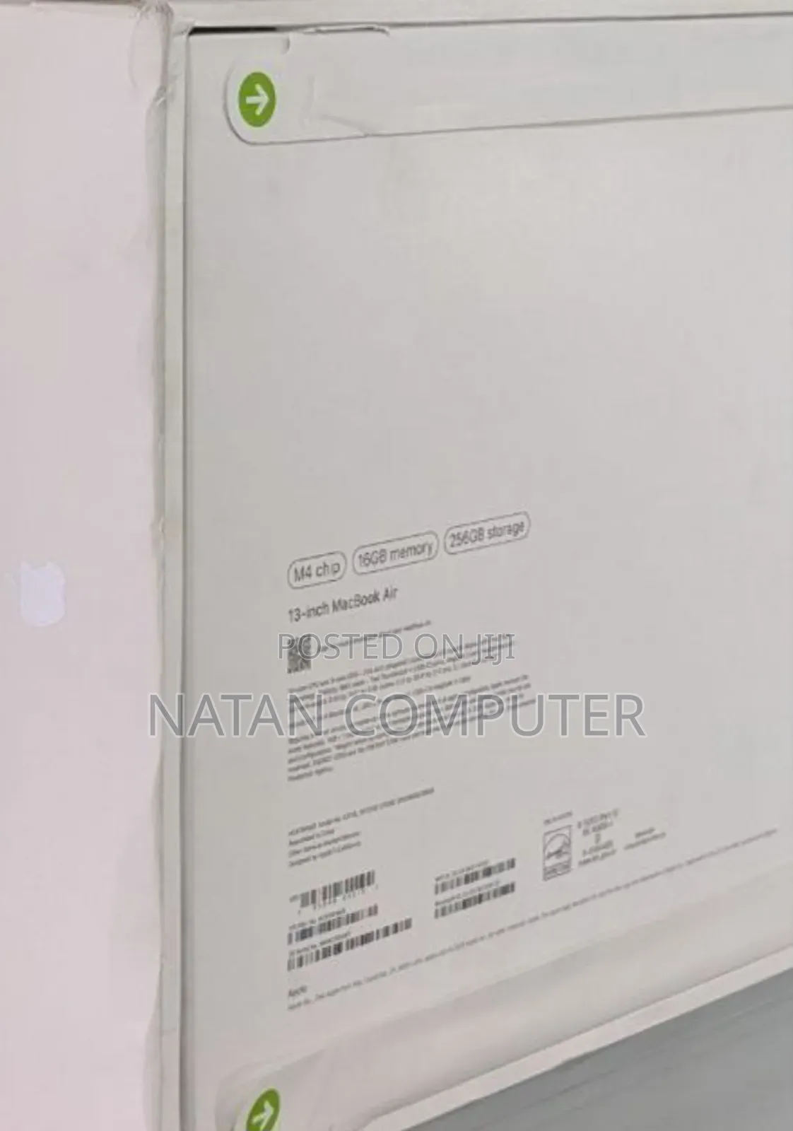 New Laptop Apple MacBook Air 2025 M4 13-Inch 16GB Apple M4 SSD 256GB