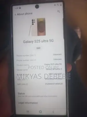 Photo - Samsung Galaxy S25 256 GB Gray