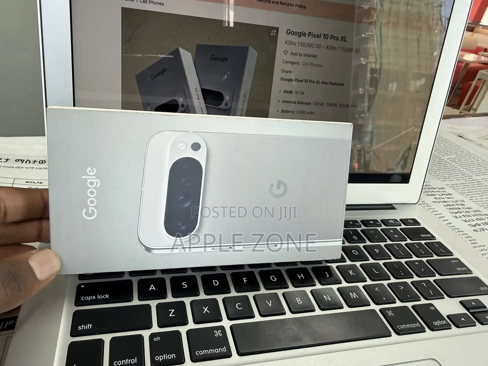 New Google Pixel 10 Pro XL 256 GB Silver