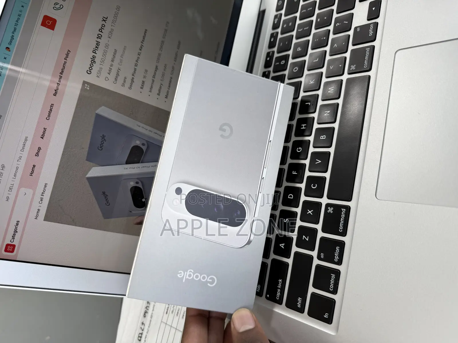 New Google Pixel 10 Pro XL 256 GB Silver