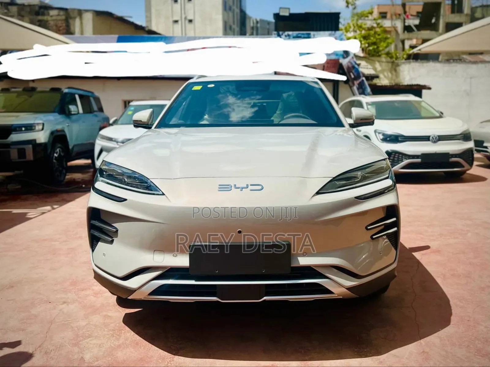 New BYD Song Plus 2025 White