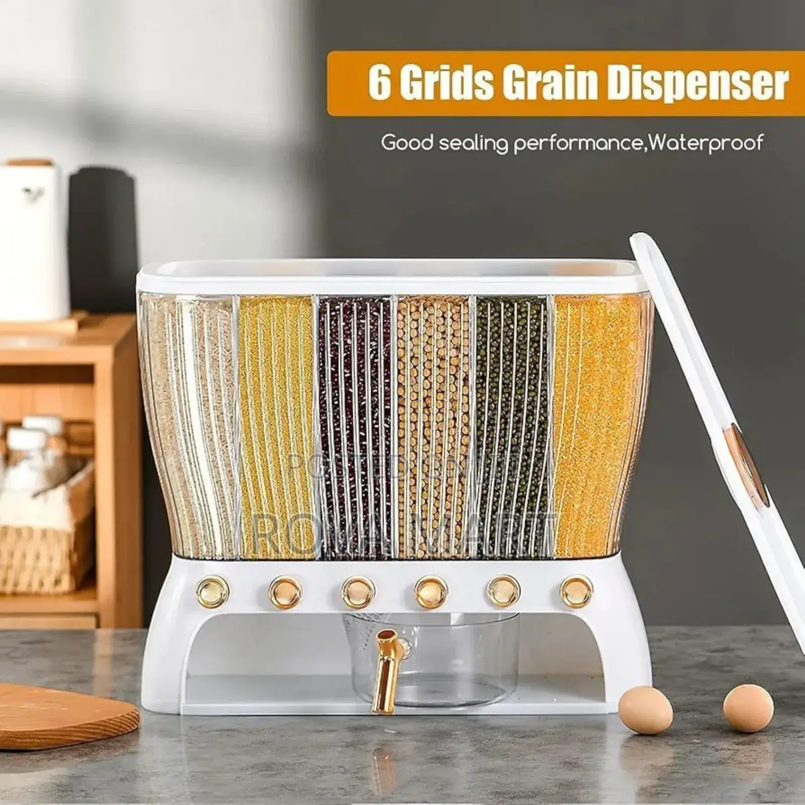 Multiple Dispensers For Cereal Grains And Pulse