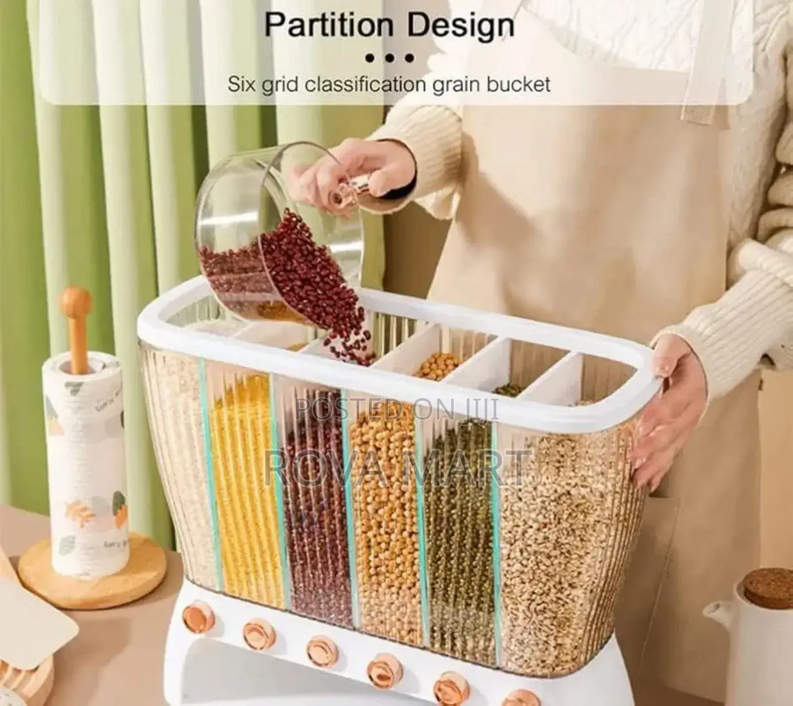 Multiple Dispensers For Cereal Grains And Pulse