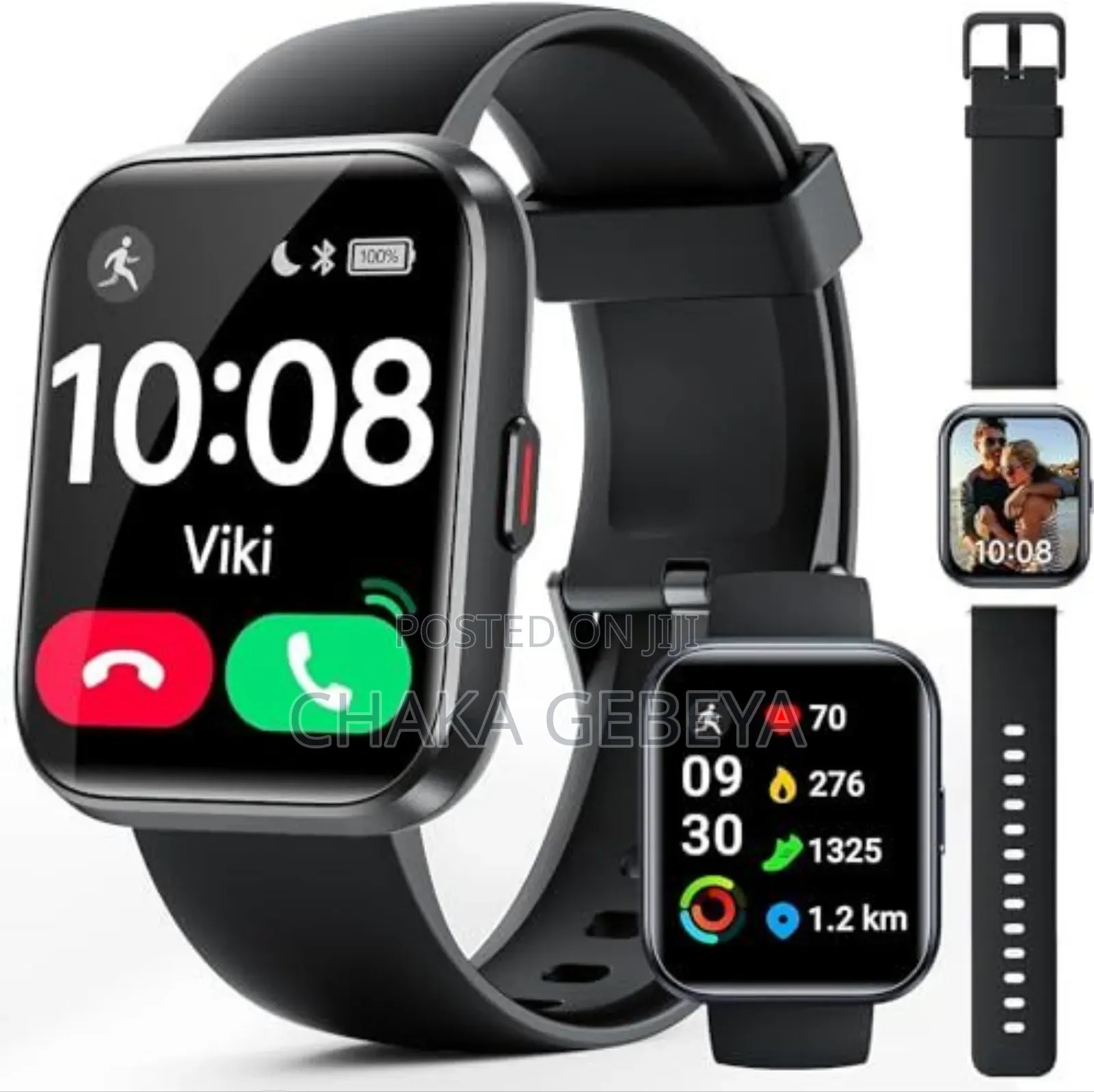  120+ Sport Modes Smart Watch With Bluetooth Calls GPS