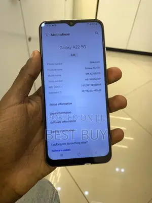 Samsung Galaxy A22 5G 64 GB White