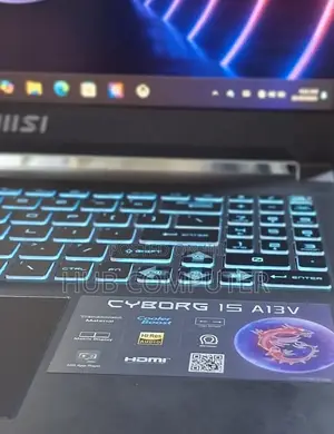New Laptop MSI Cyborg 15 16GB Intel Core I7 SSD 512GB