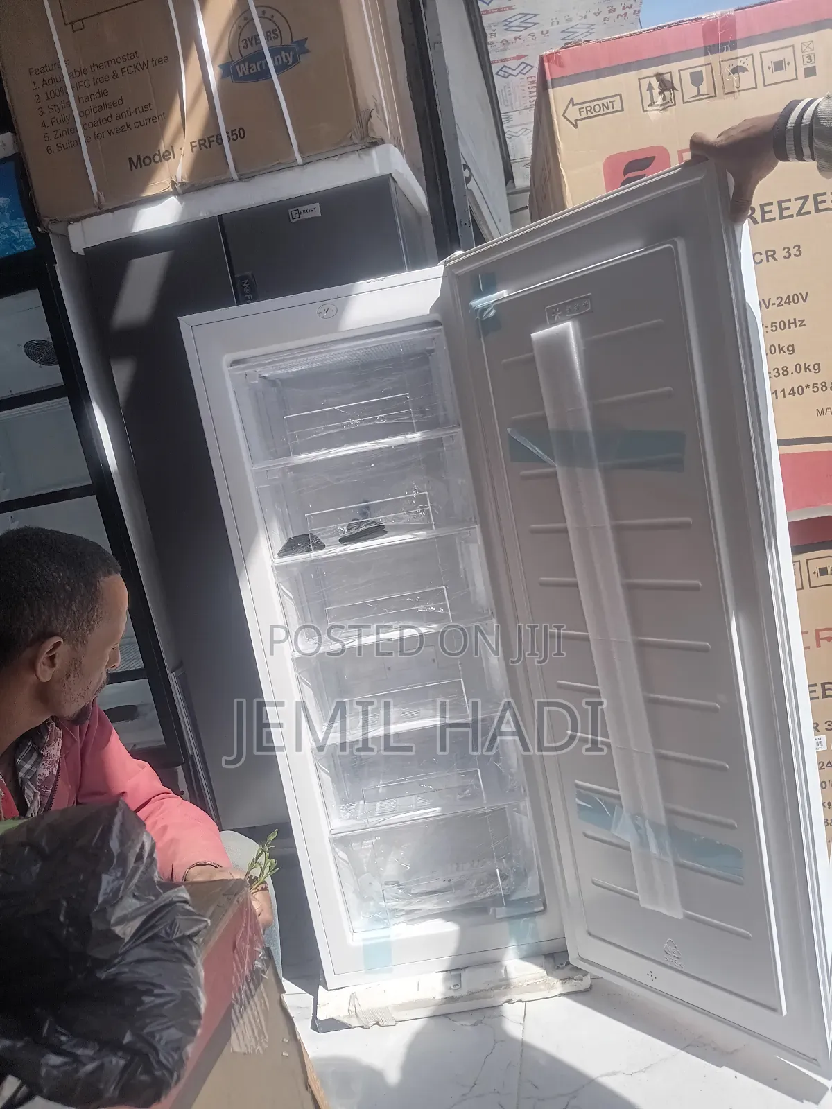 Everest Yekum Dip Chest Freezer Betam Arife Berand New