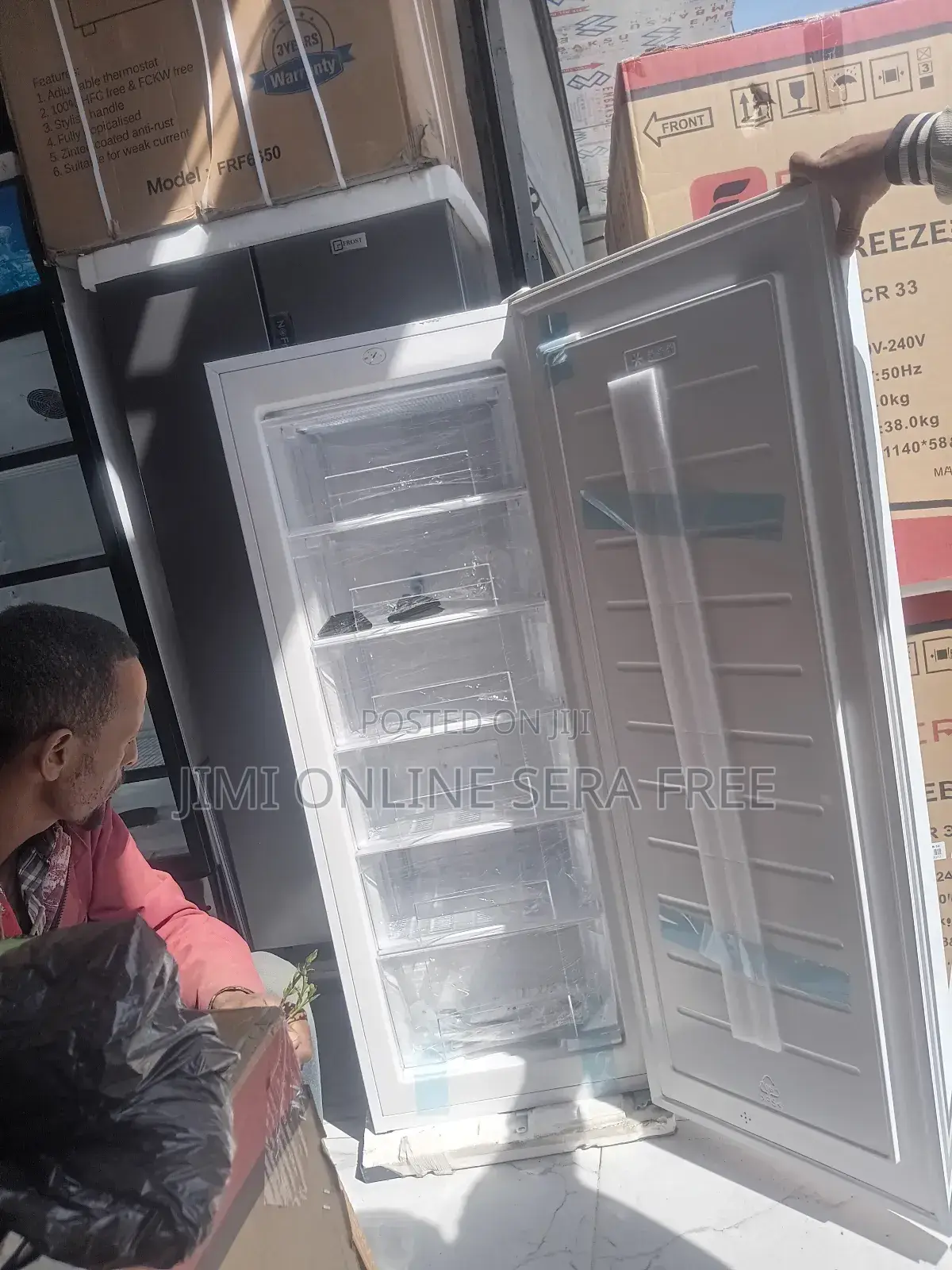 Everest Yekum Dip Chest Freezer Betam Arife Berand New