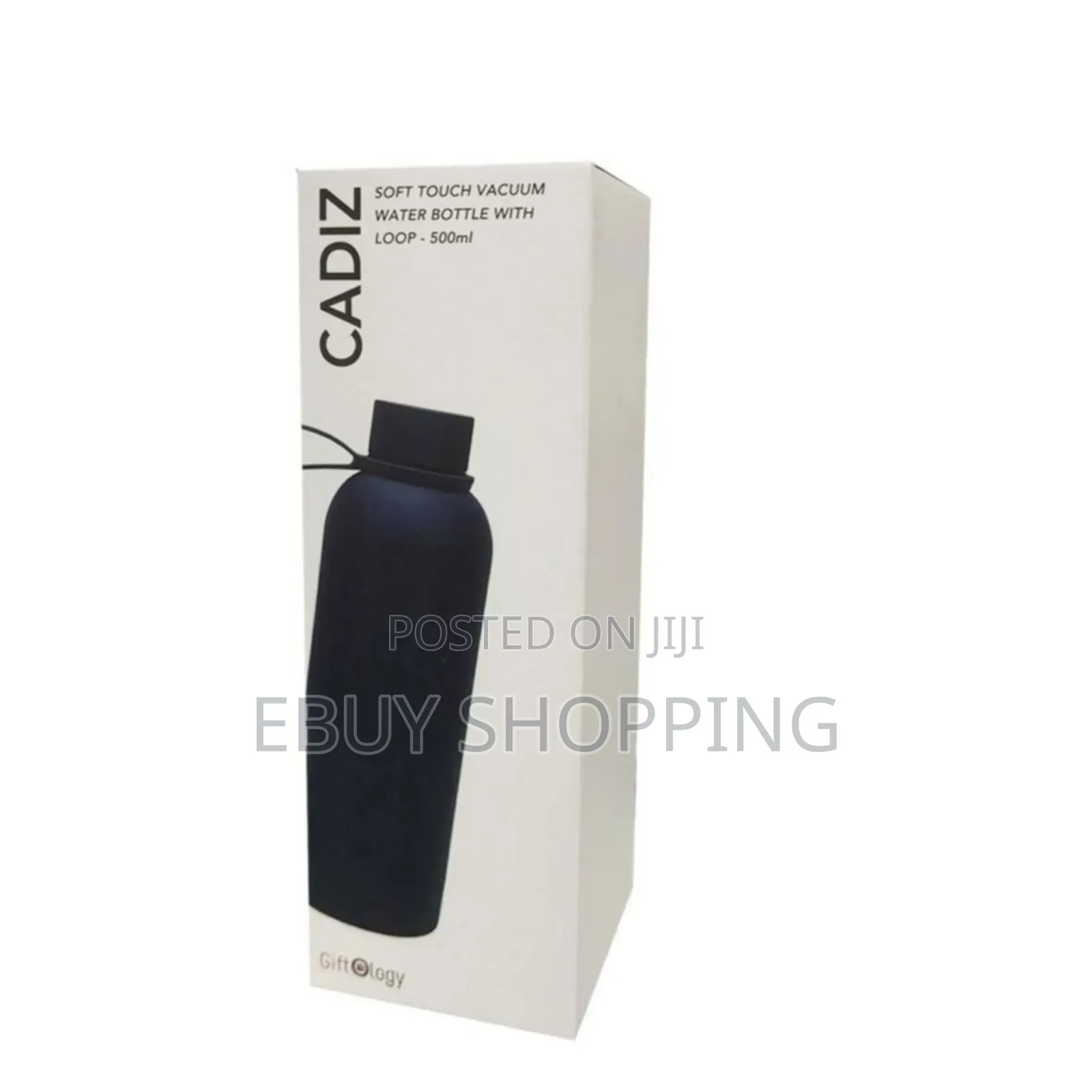 Double Wall Vacuum Insulated Bottle - Black, Blue, Pink