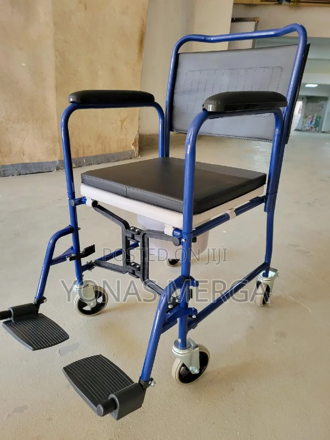 Commode Chair酆怳toilet Chair郟惨flip-Back/ Detachable Arm Rest