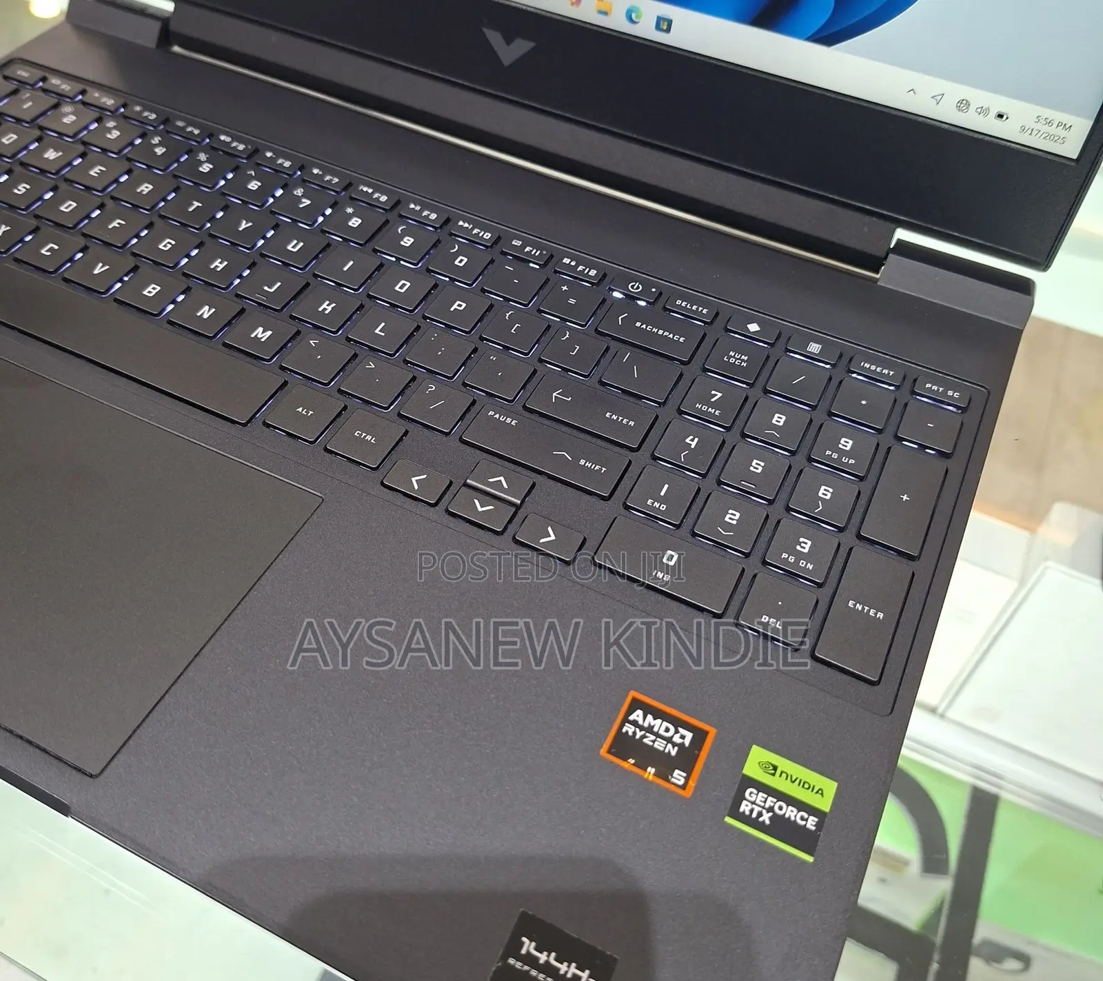 New Laptop HP Victus 15 32GB AMD Ryzen 5 SSD 1T